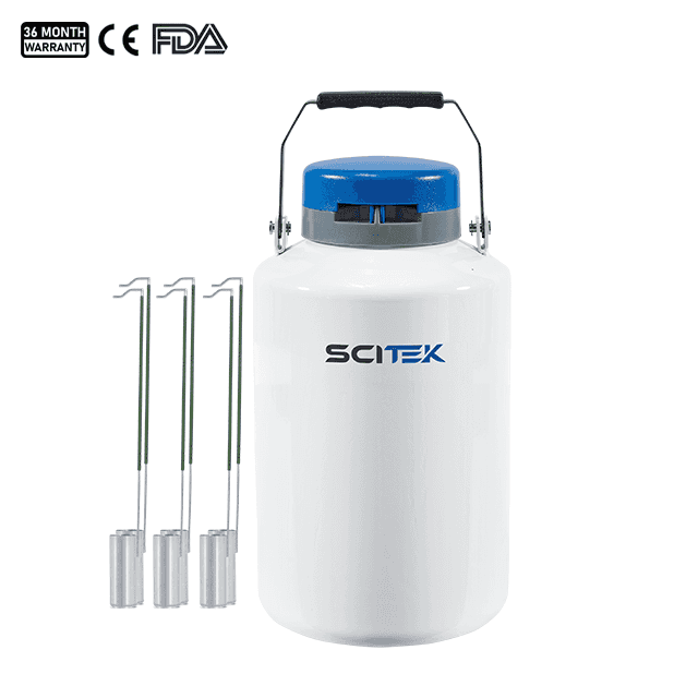 Laboratory Liquid Nitrogen Tank B Series thumbnail 2