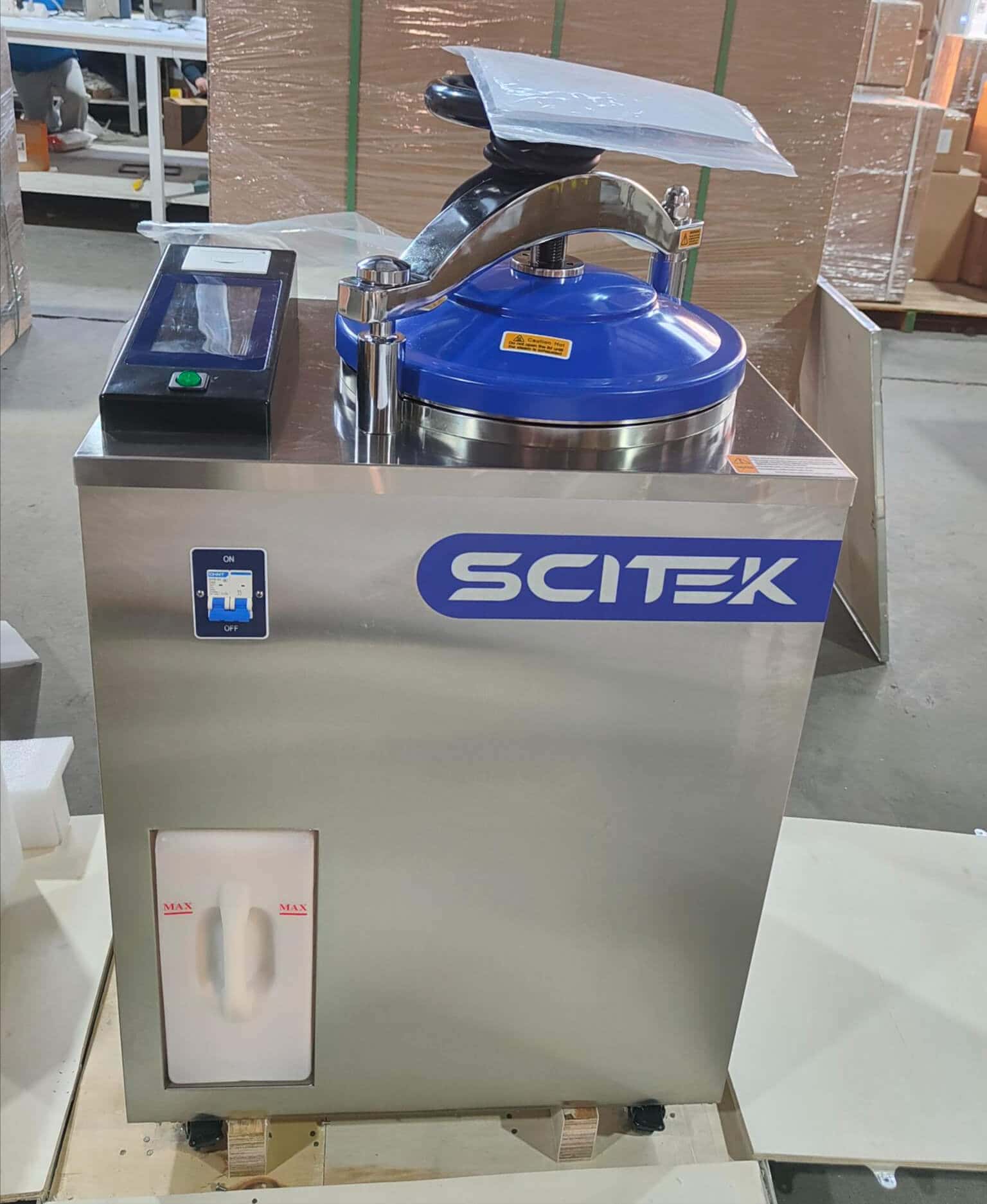 Vertical Pressure Steam Sterilizer, Internal Circulation Drying thumbnail 2