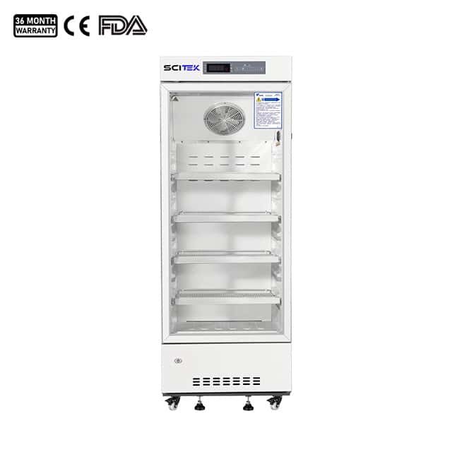 Medical Refrigerator with Glass Door, Auto Defrost thumbnail 1
