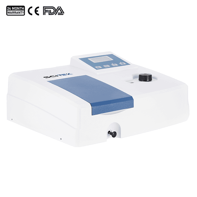 UV VIS Spectrophotometer with Manual Turn Knob thumbnail 1