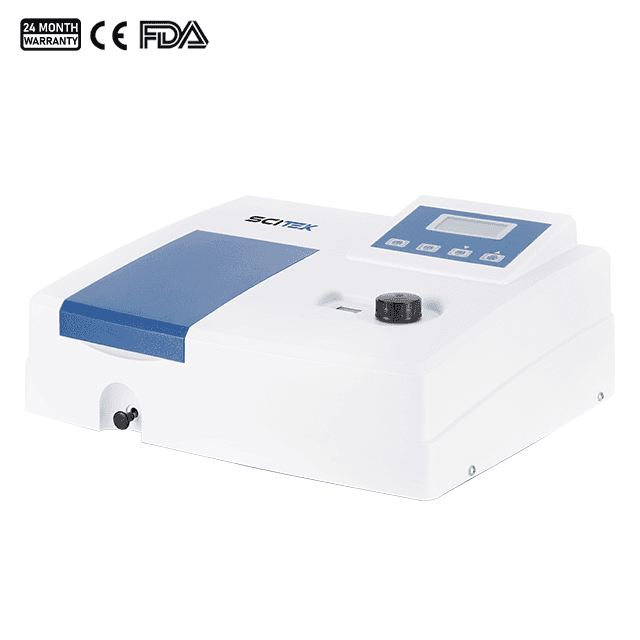 UV VIS Spectrophotometer with Manual Turn Knob thumbnail 3