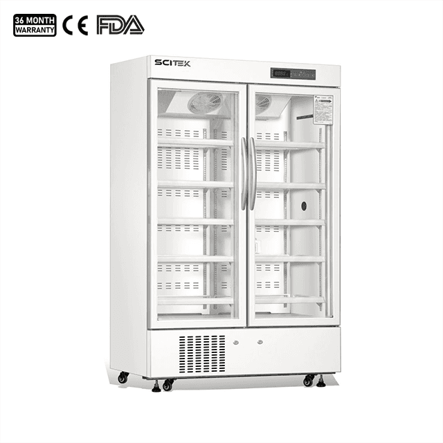 Double Door Laboratory Refrigerator