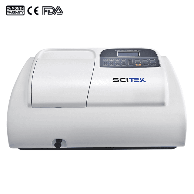 Single Beam Visible Spectrophotometer