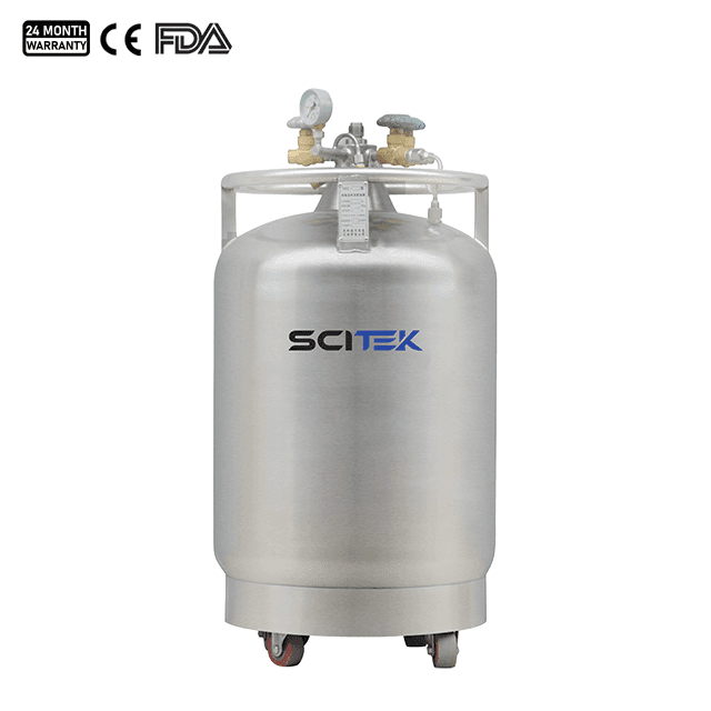 Liquid Nitrogen Filling Tank