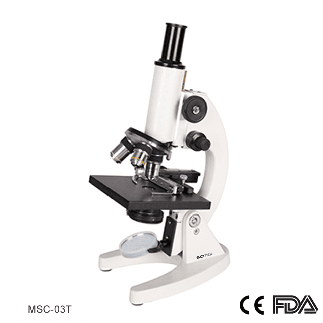 Teaching Microscope, Monocular Vertical Tube
