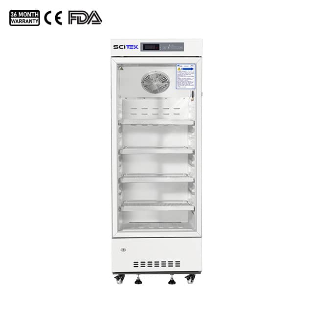 Medical Refrigerator with Glass Door, Auto Defrost