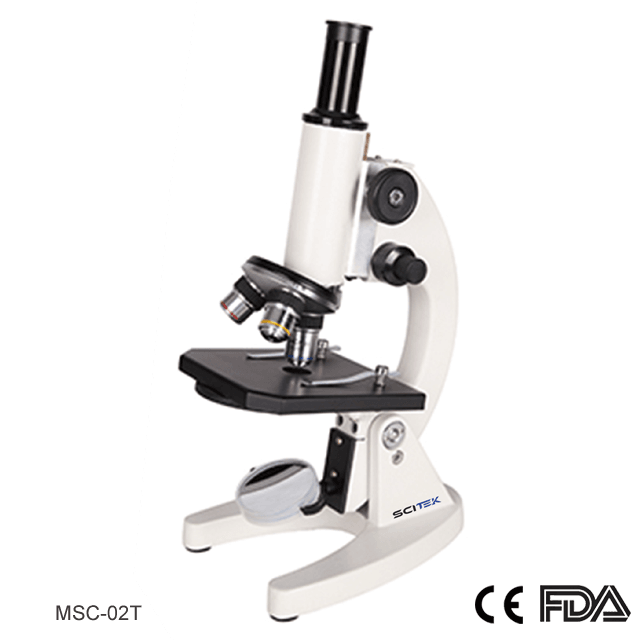 Economical Teaching Microscope, Monocular Vertical Tube — image 1