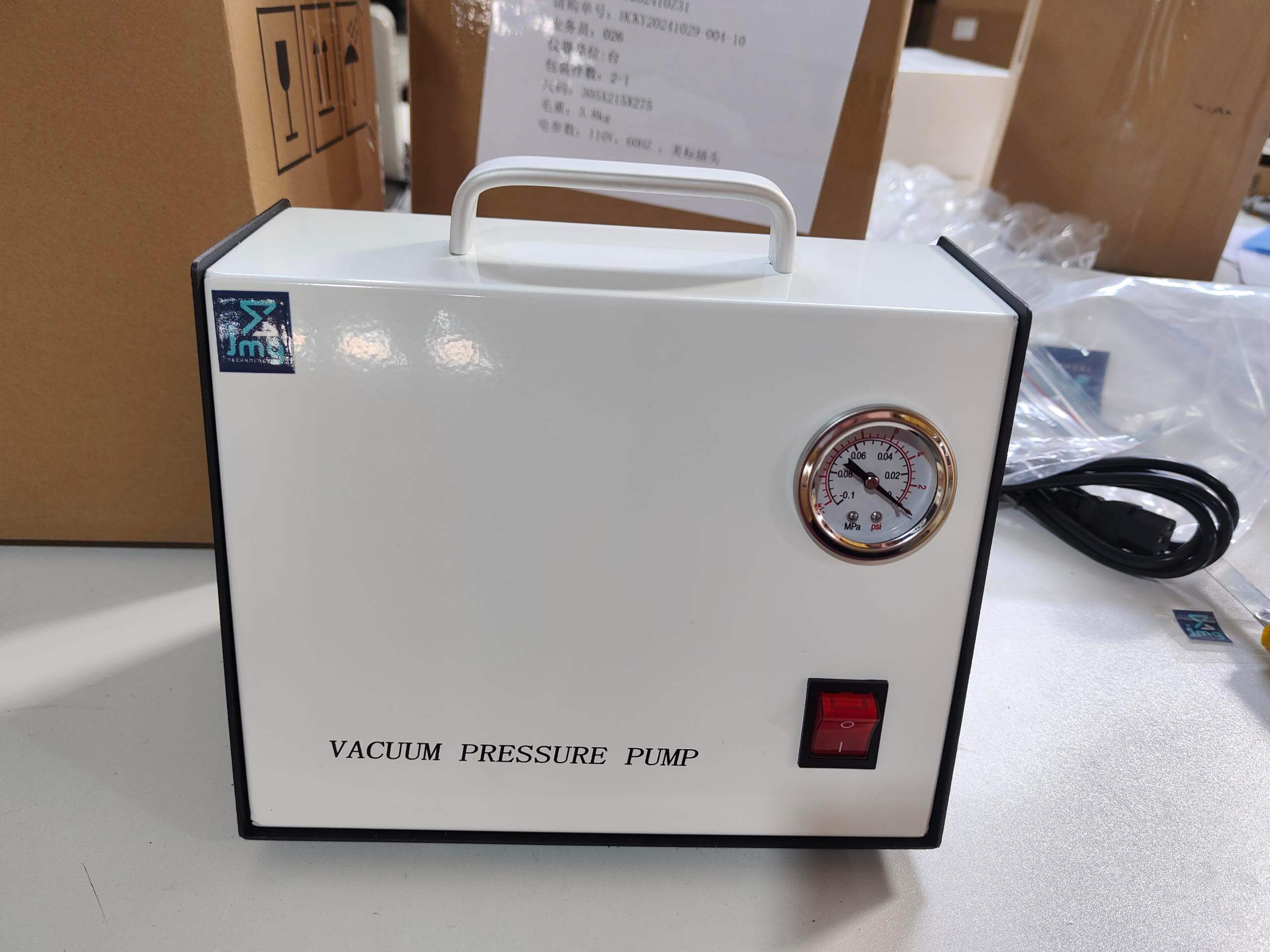 Oil-free Vacuum Suction Filter Pump — image 1