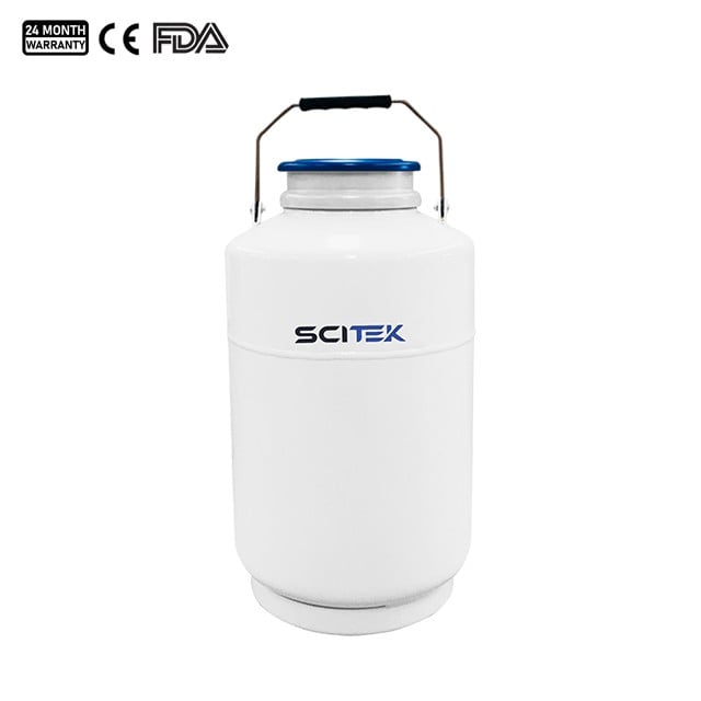 Laboratory Liquid Nitrogen Tank — image 1