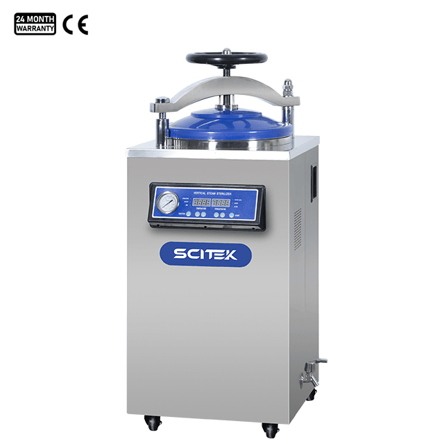 Vertical Pressure Steam Sterilizer, Digital Display Self-control — image 1
