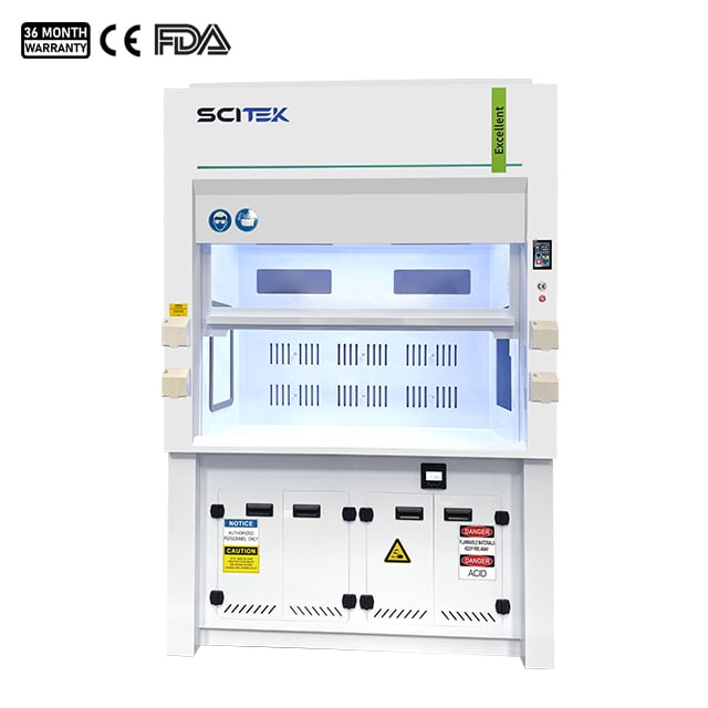 PP Spray Fume Hood with Scrubber — image 1
