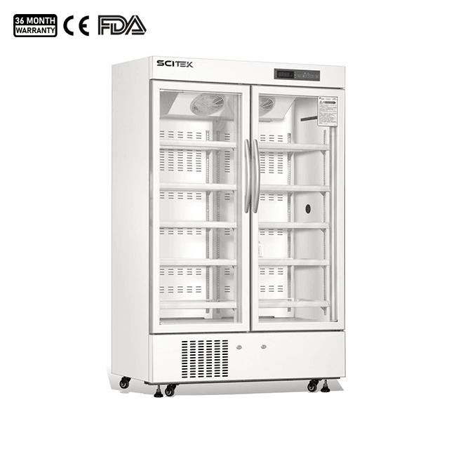 Double Door Laboratory Refrigerator — image 1