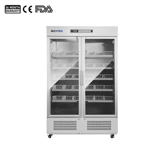 Blood Bank Refrigerator, Double-door